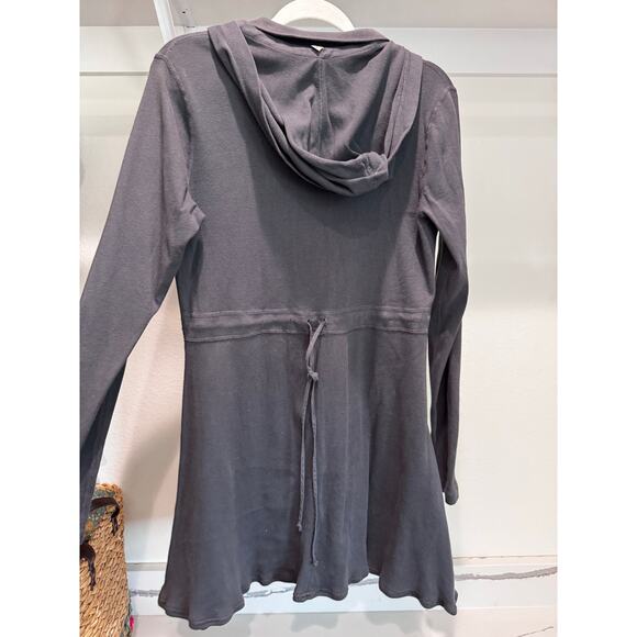 Barbara Lesser Women's Longline Button Up Long Sleeve Cardigan Adjustable Small - Picture 2 of 8